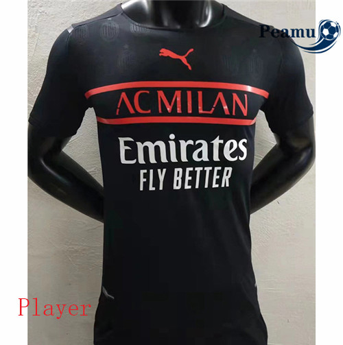 Camisola Futebol AC Milan Player Terceiro Equipamento 2021-2022