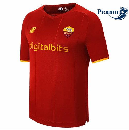 Camisola Futebol AS Roma Principal Equipamento 2021-2022