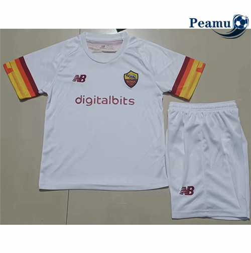 Camisola Futebol AS Roma Crianças Alternativa Equipamento 2021-2022