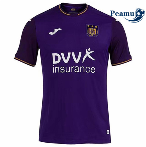 Camisola Futebol RSC Anderlecht Principal Equipamento 2021-2022