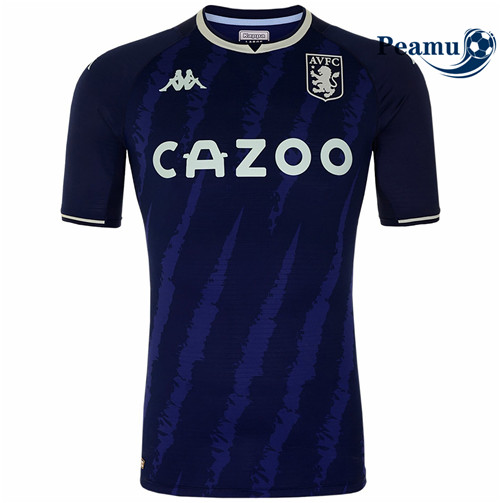 Camisola Futebol Aston Villa Terceiro Equipamento 2021-2022