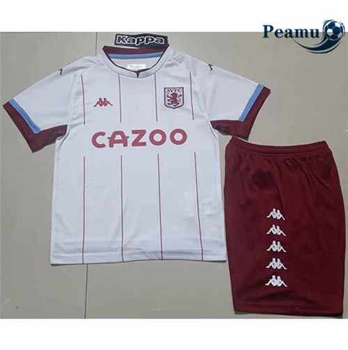 Camisola Futebol Aston Villa Crianças Alternativa Equipamento 2021-2022