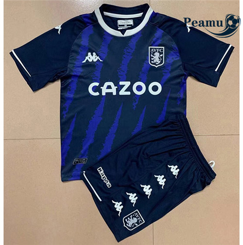 Camisola Futebol Aston Villa Crianças Terceiro Equipamento 2021-2022