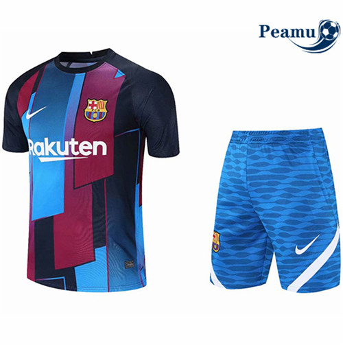 Camisola Futebol Barcelona Mixed training + short 2021-2022