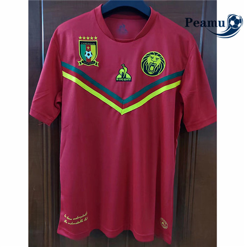 Camisola Futebol Camarões Vermelho 2021-2022