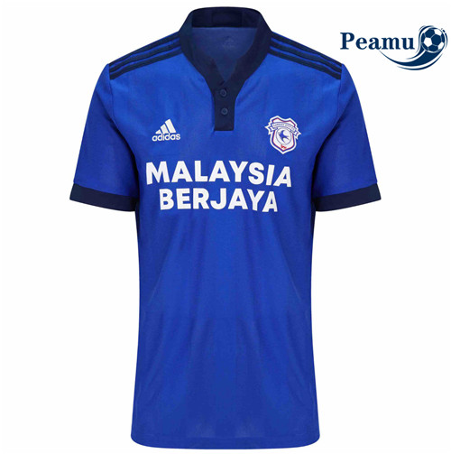 Camisola Futebol Cardiff City Principal Equipamento 2021-2022