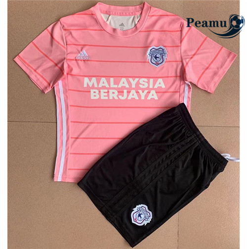 Camisola Futebol Cardiff City Crianças Alternativa Equipamento 2021-2022