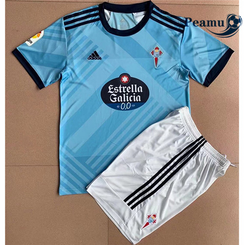 Camisola Futebol Celta de Vigo Crianças Principal Equipamento 2021-2022