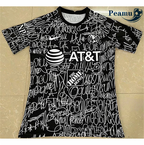 Camisola Futebol CF América Preto 2021-2022