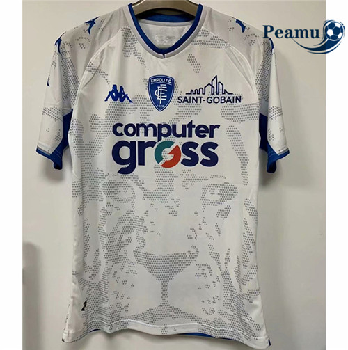 Camisola Futebol Empoli Alternativa Equipamento Branco 2021-2022