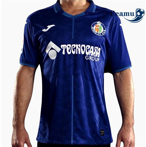 Camisola Futebol Getafe Principal Equipamento Azul 2021-2022