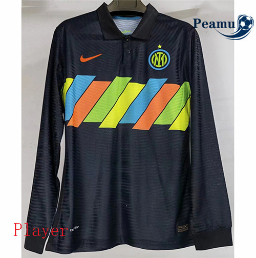 Camisola Futebol Inter Milan player version Terceiro Equipamento Manche Longue 2021-2022