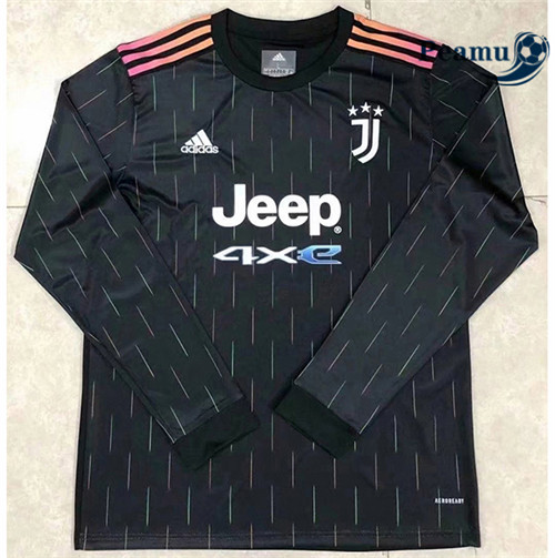 Camisola Futebol Juventus Alternativa Equipamento Manche Longue 2021-2022