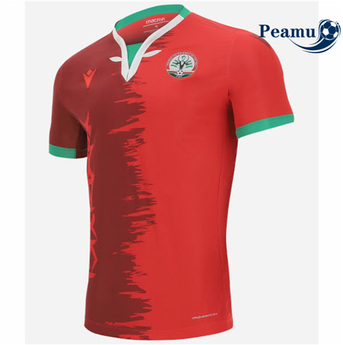 Camisola Futebol Madagascar Alternativa Equipamento Vermelho 2021-2022