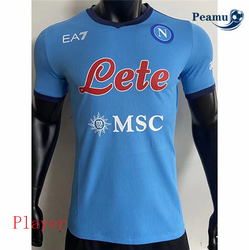 Camisola Futebol Naples Player Version Principal Equipamento 2021-2022