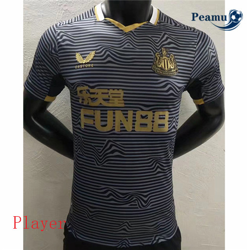 Camisola Futebol Newcastle United Player Version Alternativa Equipamento 2021-2022