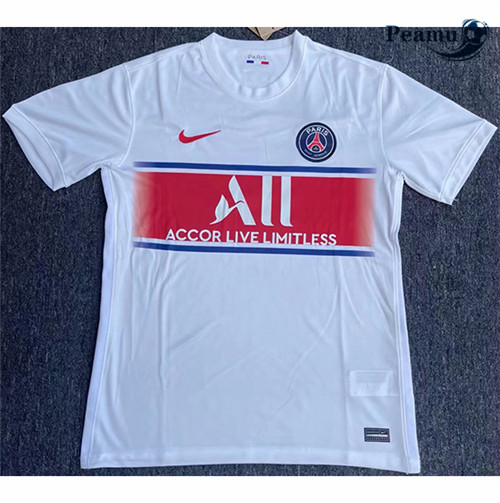 Camisola Futebol PSG Branco 2021-2022