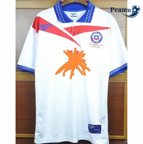 Camisola Futebol Retro Chile Alternativa Equipamento 1998