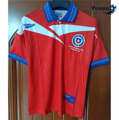 Camisola Futebol Retro Chile Principal Equipamento 1998