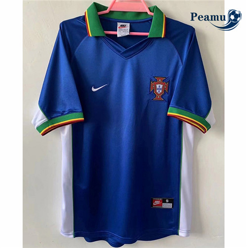 Camisola Futebol Retro Portugal Alternativa Equipamento 1998