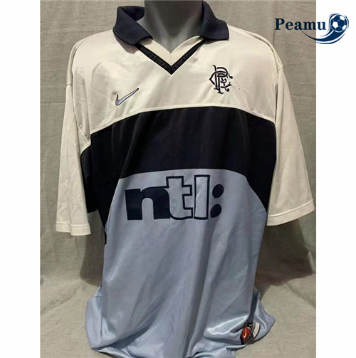 Camisola Futebol Retro Rangers Alternativa Equipamento 1999-00