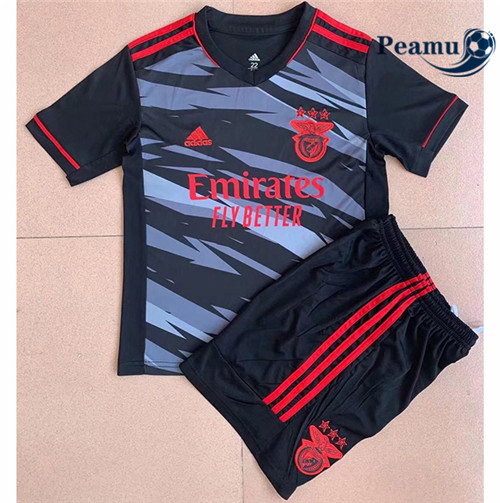 Camisola Futebol Benfica Crianças Terceiro Equipamento 2021-2022