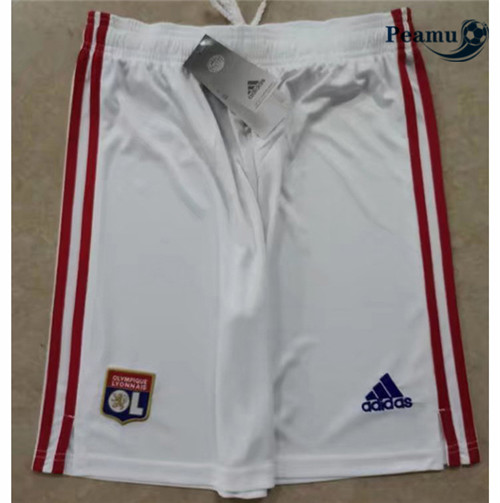 Camisola Calcoes Futebol Lyon Principal Equipamento 2021-2022