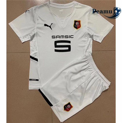 Camisola Futebol Stade Rennais Crianças Alternativa Equipamento 2021-2022