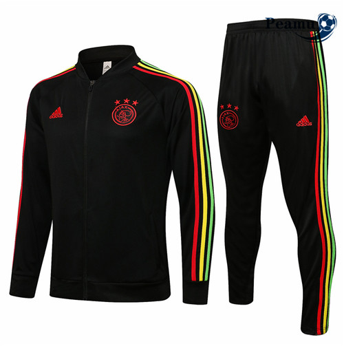 Casaco de Fato de Treino Ajax Preto Col bas 2021-2022