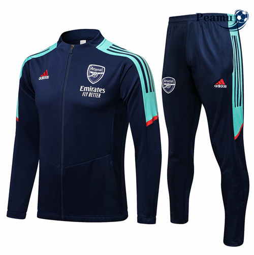 Casaco de Fato de Treino Arsenal champions league Azul Marinho 2021-2022