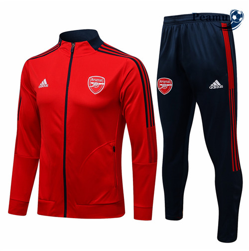 Casaco de Fato de Treino Arsenal Vermelho/Azul Marinho 2021-2022