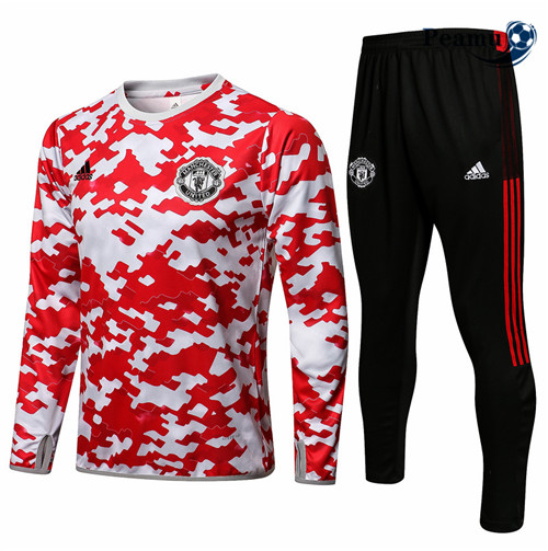 Fato de Treino Manchester United Branco Coronel Rond 2021-2022