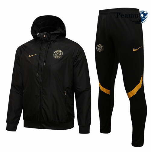 Windrunner Fato de Treino PSG Preto 2021-2022