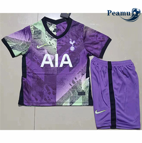 Camisola Futebol Tottenham Hotspur Crianças Terceiro Equipamento 2021-2022