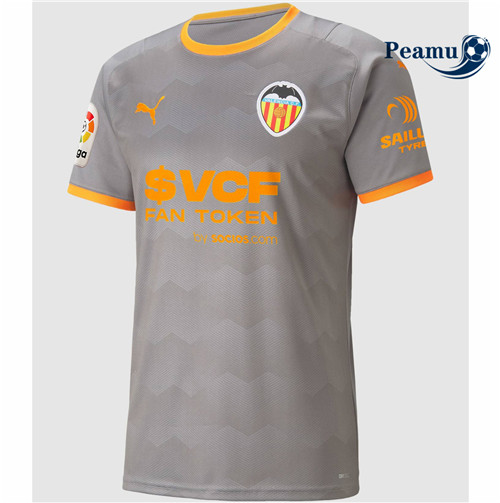 Camisola Futebol Valencia CF Alternativa Equipamento 2021-2022