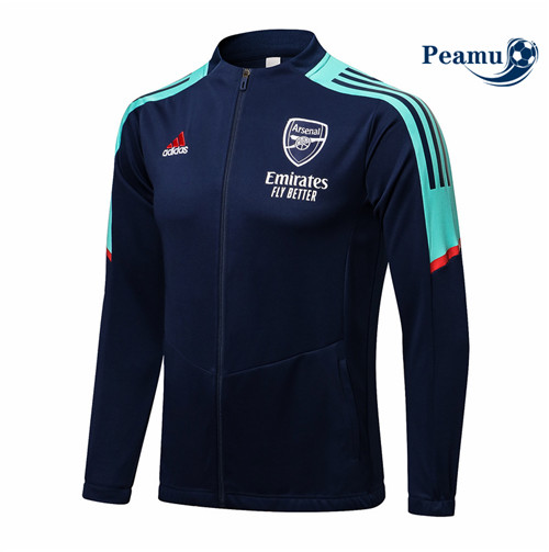 Jaqueta Futebol Arsenal champions league Azul Marinho 2021-2022