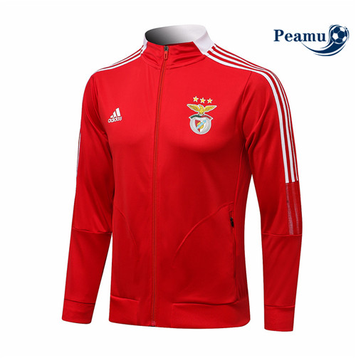 Jaqueta Futebol Benfica Vermelho 2021-2022