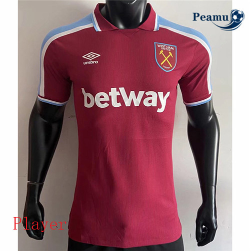 Camisola Futebol West Ham United players edition Principal Equipamento 2021-2022