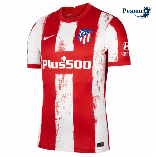 Peamu - Camisola Futebol Atletico Madrid Principal Equipamento 2021-2022