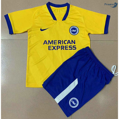 Peamu - Camisola Futebol Brighton Crianças Alternativa Equipamento 2020-2021