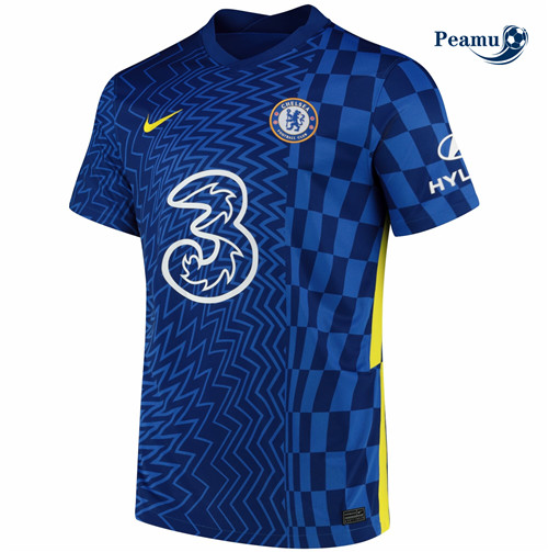 Peamu - Camisola Futebol Chelsea Principal Equipamento Azul 2021-2022