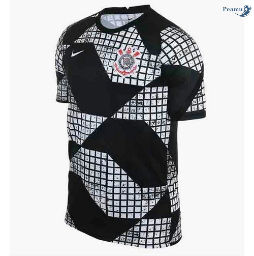 Peamu - Camisola Futebol Corinthiens training Preto 2020-2021