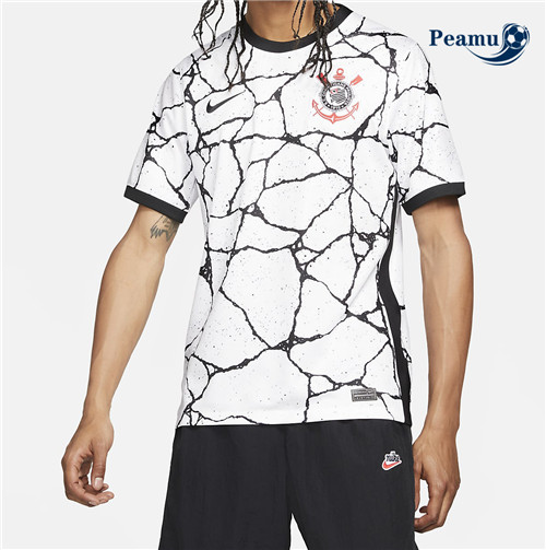 Peamu - Camisola Futebol Corinthiens Principal Equipamento 2021-2022