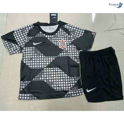 Peamu - Camisola Futebol Corinthiens Crianças 2021-2022