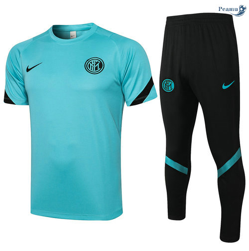 Peamu - Kit Camisola EntrainementInter Milan + Pantalon Vert 2021-2022