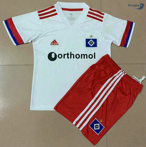 Peamu - Camisola Futebol Hambourg Crianças Principal Equipamento 2020-2021