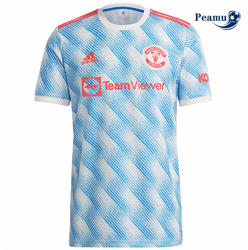 Peamu - Camisola Futebol Manchester United Alternativa Equipamento 2021-2022