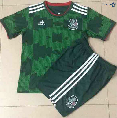 Peamu - Camisola Futebol Mexico Crianças Alternativa Equipamento 2021-2022