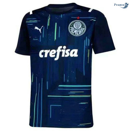 Peamu - Camisola Futebol Palmeiras Azul Gardien de but 2021-2022