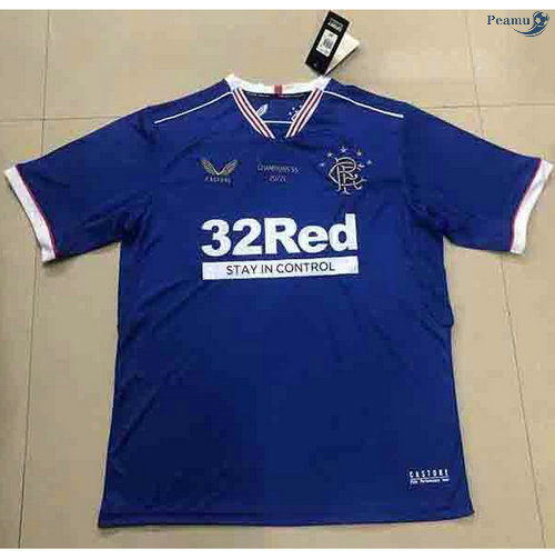 Peamu - Camisola Futebol Rangers Champion Edition 2021-2022